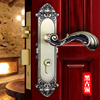 基亚欧式全铜门锁纯铜静音，室内门锁实木门锁别墅，卧室房门锁执手锁