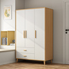 新疆衣柜家用卧室现代简约木质平开门组合环保小户型卧室家用