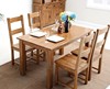橡木全实木餐桌纯水曲柳，餐桌椅组合椅子，餐桌配套