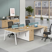 优宜（YOE.FTY）办公桌组合简约现代办公家具办公室员工屏风办公