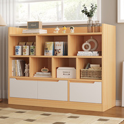 书架落地置物架客厅一体，靠墙家用书柜，易柜收纳储物柜带柜门