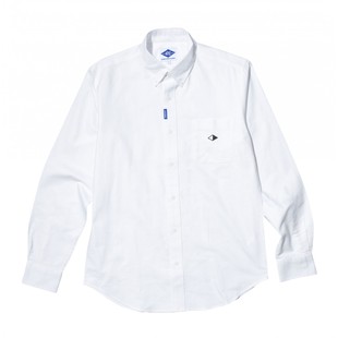 MADNESS MDNS OXFORD SHIRT 男士闪电刺绣牛津口袋多扣衬衫余文乐