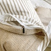 定制北欧简约条纹男士四件套全棉纯棉1.5m1.8米被套床笠床单3件套