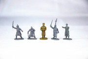 172凯撒caesar兵人模型，古代中国清朝明朝，秦朝将军和清朝僵尸