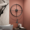 北欧挂钟个性现代简约时钟艺术创意时尚客厅大气家用装饰墙壁挂表