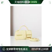 香港直邮Jacquemus 女士 Bambino small leather handbag 斜挎包