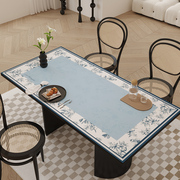 速发桌垫轻奢高级感餐桌，垫防水桌面，垫长方形美式西餐桌桌布免洗茶