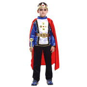 万圣节儿童王子装扮舞台话剧表演服饰男童阿拉伯国王cosplay服装