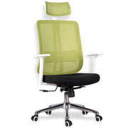 办公椅职员椅员工椅头枕转椅休闲椅绿色时尚升降椅主管椅网椅