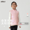 幼岚闪光儿童棉服马甲2023秋季新款男女童冬季坎肩轻薄款外穿背心