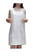 1折马t奴乳白色无袖连衣裙背心裙2021夏品牌(夏品牌，)轻熟女装小a版气质27