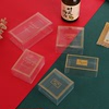 伴手礼盒搭配透明pvc喜糖，盒子ins风，结婚礼塑料简约糖果包装空盒
