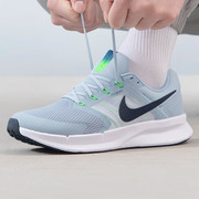 Nike耐克蓝色跑步鞋网面男鞋透气运动鞋防滑训练休闲鞋DR2695