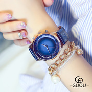 瑞士轻奢topwhit香港古欧手表，女款潮流时尚石英表简约气质大表盘g