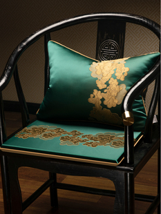 中式红木沙发坐垫防滑客厅椅子座垫家用圈椅太师椅垫海绵垫子