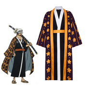 海贼王和之国cos服航海王，浴衣和服日式特拉法尔加·罗cosplay服装