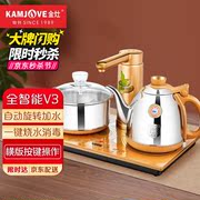 金灶（KAMJOVE）全自动上水电水壶烧水壶茶具抽水茶具电茶盘全智