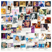 50张霉霉泰勒Taylor Swift海报贴画笔记本电脑手机吉他旅行箱贴纸