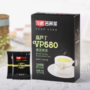 大凉山苦荞茶苦乔三匠黑苦荞茶高芦丁茶盒装小袋装四川清香型238g