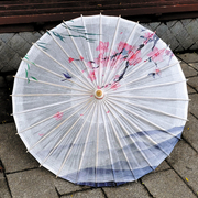 油纸伞古风女防雨防晒实用纯手工，传统汉服江南中国风男古典油纸伞