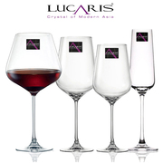 泰国Lucaris 进口高脚玻璃杯水晶玻璃红酒杯大号葡萄酒杯香槟杯