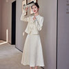 icicofficial小香风新中式，国风长裙高级感改良旗袍，两件套女款