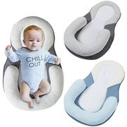 跨境 婴儿定型枕 防偏头纠正新生儿宝宝枕头初生 防侧翻床垫