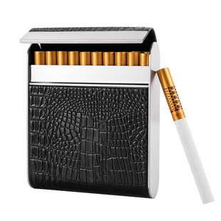 德国Moii香烟盒男便携粗20支装6.3中支6.5烟盒细支金属烟盒子壳套
