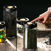 抽真空茶叶罐透明玻璃茶罐，茶叶盒便携收纳密封罐小号茶叶储存罐子