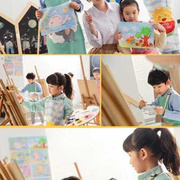 画材酷500ml儿童水粉，颜料套装安全手指，画颜料幼儿园画画水彩画笔
