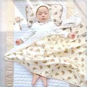 婴儿盖毯夏季薄款幼儿园被子，恒温豆豆毯宝宝，空调被新生儿毛毯ins
