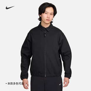 Nike耐克SB男女梭织斜纹滑板夹克春季工装外套情侣宽松FQ0407