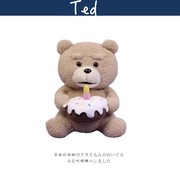 韩国ted熊正版大电影同款生日蛋糕泰迪熊公仔玩偶布娃娃毛绒玩具