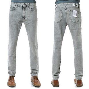 Calvin Klein Jeans CK 男士做旧水洗时尚长裤牛仔裤 J30J324563
