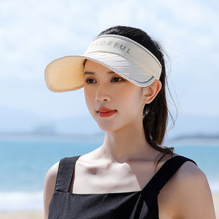 夏季运动高尔夫球帽子女韩版空顶帽百搭遮阳防晒太阳帽鸭舌帽