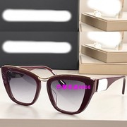 2022个性时尚前卫洋气欧美女潮防紫外线遮阳优雅猫眼墨镜太阳眼镜