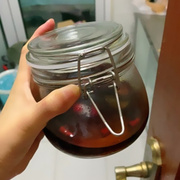 无铅圆形玻璃大瓶居家硅胶密封罐厨房泡菜坛子收纳罐泡柠檬蜂蜜瓶