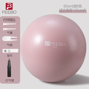 FEEBO菲柏瑜伽球加厚防爆健身球儿童瑞士球女孕妇助产平衡筋膜球