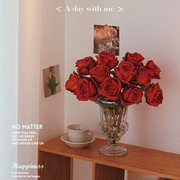 希腊玫瑰6色可选，仿真度高，搭配多款花瓶