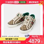 日本直邮GUCCI 606110 HVK20 运动鞋女鞋 网球 1977 GG 标志 平底