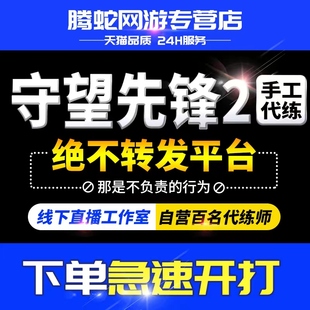 守望先锋ow2代练打上分，排位陪玩定位级赛等级刷9胜皮肤500强留榜