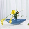 池坊花器陶瓷创意花瓶客厅，摆件日式小原流花艺现代简约插干花花器