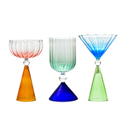 网红创意玻璃鸡尾酒杯子组合套装酒吧马天尼，杯玛格丽特杯调酒器皿