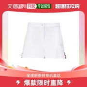香港直邮Emporio Armani阿玛尼女士简约个性短裤白色夏季透气