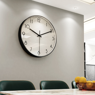 挂钟客厅家用挂式时尚，时钟轻奢现代简约创意，表挂墙超静音极简钟表