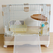 小型兔笼子兔子笼抽屉式宠物，室内家用荷兰猪豚鼠笼子龙猫用品专用