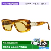 自营victoria beckham维多利亚 贝克汉姆 女士链式矩形太阳镜 VB6