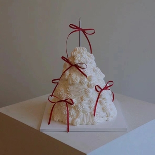 ins小红书韩国简约3毫米丝带蝴蝶结圣诞节圣诞树烘焙蛋糕装饰丝带