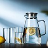 家用冷水壶玻璃耐热高温凉白开水杯扎壶防爆大容量透明水瓶