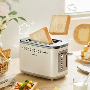 小熊三明治早餐机多功能压烤面包，家用双面加热三文治，小型吐司机器